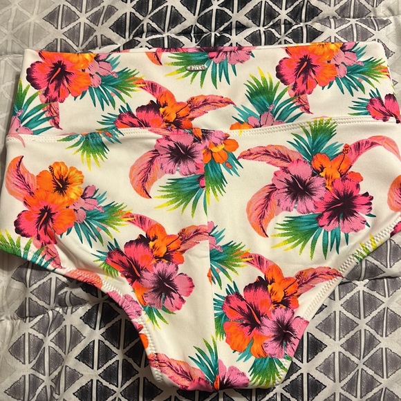 Cheeky Boyshort Bikini Bottom PINK - Picture 2 of 5